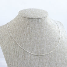 Cargar imagen en el visor de la galería, Cadena Delgada Mediana Para Dije Plata