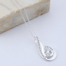 Cargar imagen en el visor de la galería, Dije Gota Brillo Plata