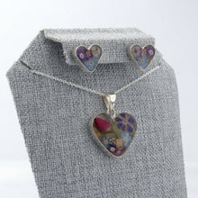 Cargar imagen en el visor de la galería, Juego Nat. Muerta Corazón Mediano Plata