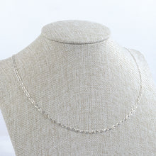 Cargar imagen en el visor de la galería, Collar Oval Plata