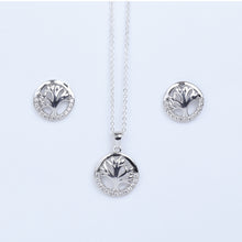 Cargar imagen en el visor de la galería, Juego Árbol con Brillos Plata