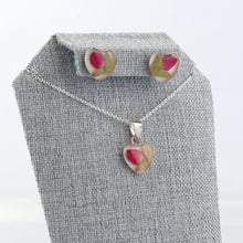Cargar imagen en el visor de la galería, Juego Nat. Muerta Corazón Tulipán Plata