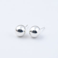 Cargar imagen en el visor de la galería, Aretes Bolita Plata