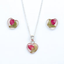 Cargar imagen en el visor de la galería, Juego Nat. Muerta Corazón Tulipán Plata