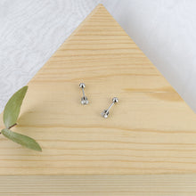 Cargar imagen en el visor de la galería, Arete Cristal Pequeño