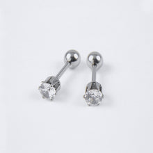 Cargar imagen en el visor de la galería, Arete Cristal Pequeño