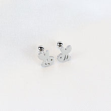 Cargar imagen en el visor de la galería, Arete Abeja Plata