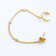 Cargar imagen en el visor de la galería, Arete Cristal Colgante