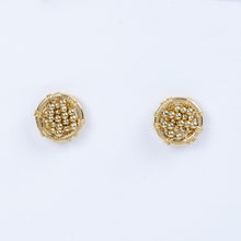 Cargar imagen en el visor de la galería, Aretes Círculos Chico Dorado