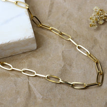 Cargar imagen en el visor de la galería, Cadena Eslabón Oval Cuadrado