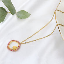 Cargar imagen en el visor de la galería, Collar Cuadro Piedras