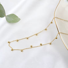 Cargar imagen en el visor de la galería, Collar Bolitas Lisas