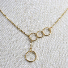 Cargar imagen en el visor de la galería, Collar 4 Círculos