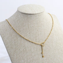 Cargar imagen en el visor de la galería, Collar Corazón y Flecha