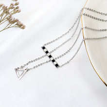 Cargar imagen en el visor de la galería, Collar Doble Barra