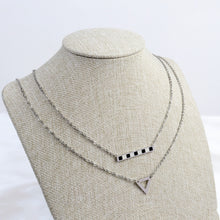 Cargar imagen en el visor de la galería, Collar Doble Barra