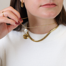 Cargar imagen en el visor de la galería, Collar Perla Círculo