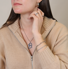 Cargar imagen en el visor de la galería, Collar Doble Corazón