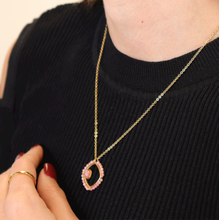 Cargar imagen en el visor de la galería, Collar Cuadro Piedras