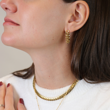 Cargar imagen en el visor de la galería, Arete Cadena Barbada