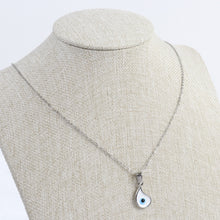 Cargar imagen en el visor de la galería, Dije Gota Ojo Plata
