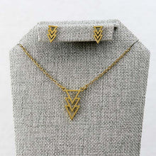 Cargar imagen en el visor de la galería, Juego Triángulos Unidos Dorado