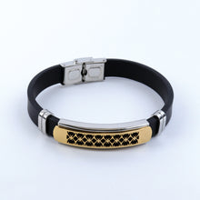 Cargar imagen en el visor de la galería, Pulsera Caballero Grecas Murciélago