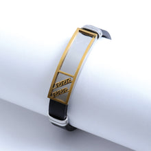 Cargar imagen en el visor de la galería, Pulsera Caballero Greca Minimalista