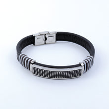 Cargar imagen en el visor de la galería, Pulsera Metálica Cuadro Puntitos