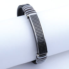 Cargar imagen en el visor de la galería, Pulsera Metálica Cuadro Puntitos