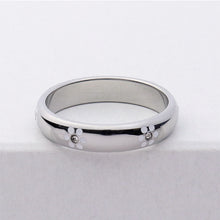 Cargar imagen en el visor de la galería, Anillo Flores Liso