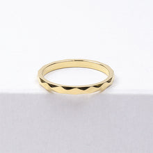 Cargar imagen en el visor de la galería, Anillo Rombos Dorado