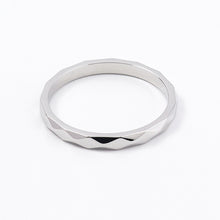 Cargar imagen en el visor de la galería, Anillo Rombos Plata