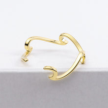 Cargar imagen en el visor de la galería, Anillo Ajustable Olas de Mar