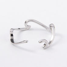 Cargar imagen en el visor de la galería, Anillo Ajustable Olas de Mar Plata