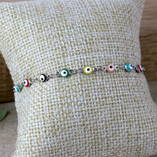 Cargar imagen en el visor de la galería, Pulsera Ojitos Multicolor