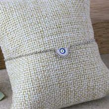 Cargar imagen en el visor de la galería, Pulsera Ojo Turco Azul