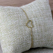 Cargar imagen en el visor de la galería, Pulsera Sencilla y Corazón