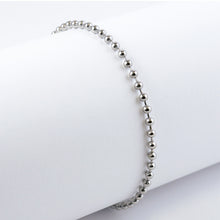 Cargar imagen en el visor de la galería, Pulsera Bolitas Chica Plata