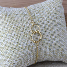 Cargar imagen en el visor de la galería, Pulsera Argolla Doble