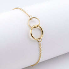 Cargar imagen en el visor de la galería, Pulsera Argolla Doble