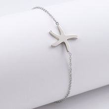 Cargar imagen en el visor de la galería, Pulsera Estrella de Mar Plata