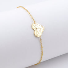 Cargar imagen en el visor de la galería, Pulsera Corazón Geométrico