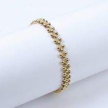 Cargar imagen en el visor de la galería, Pulsera Bolitas Doradas
