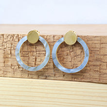 Cargar imagen en el visor de la galería, Arete Círculo Colores